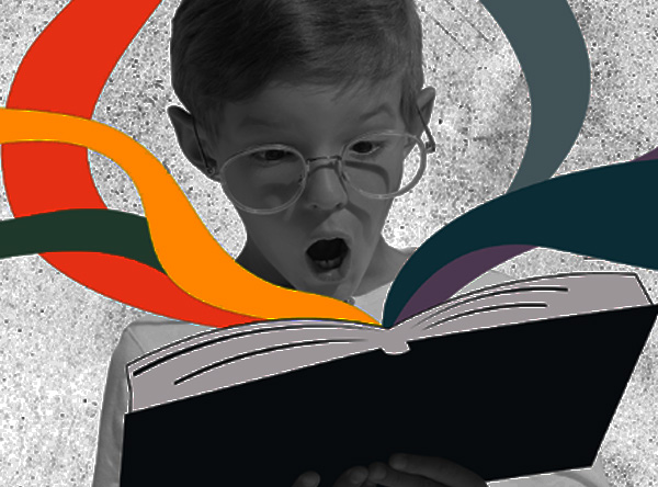 niño leyendo un libro