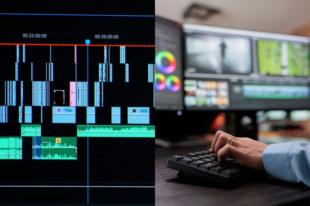 Una imagen de programas para editar cápsulas audiovisuales