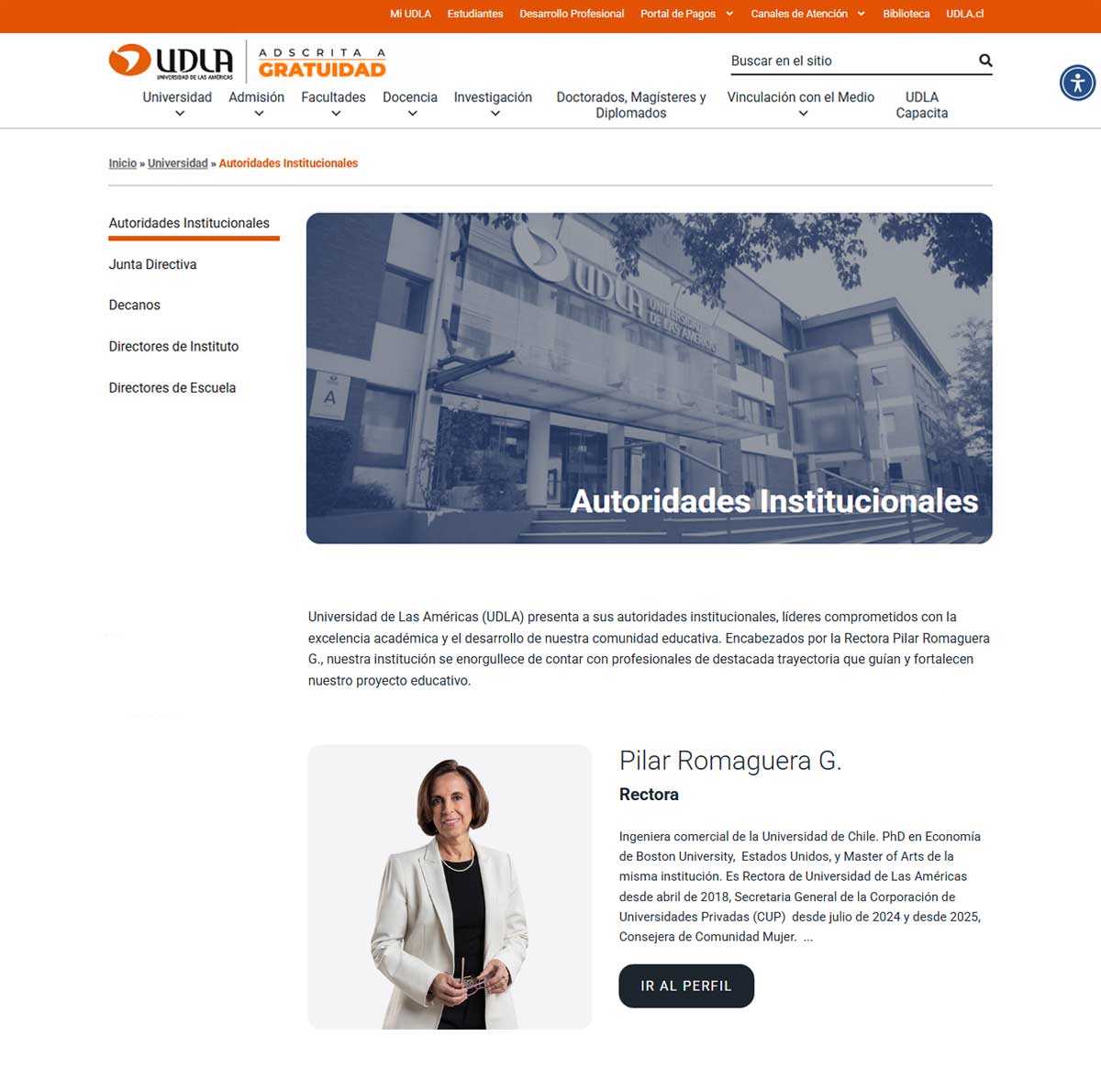 pagina autoridades